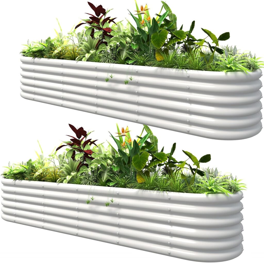 outdoor herb garden containers